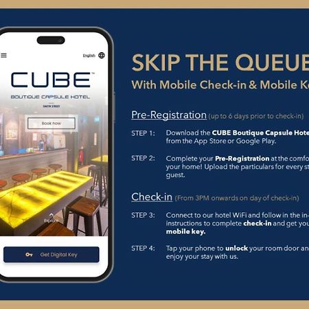 Cube Family Boutique Capsule Hotel At Chinatown Singapura Luaran gambar