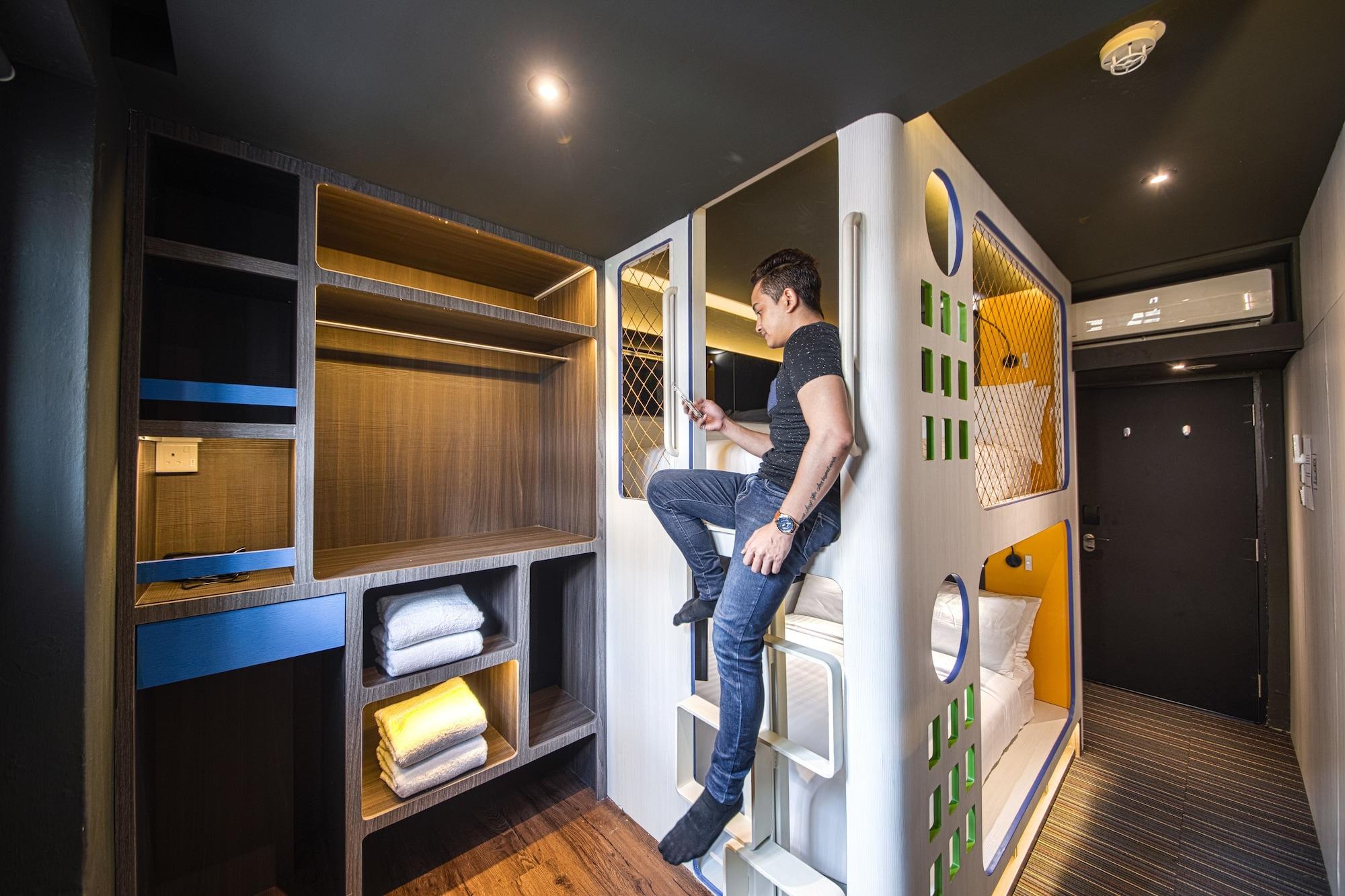 Cube Family Boutique Capsule Hotel At Chinatown Singapura Luaran gambar