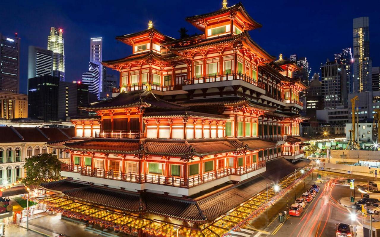 Cube Family Boutique Capsule Hotel At Chinatown Singapura Luaran gambar